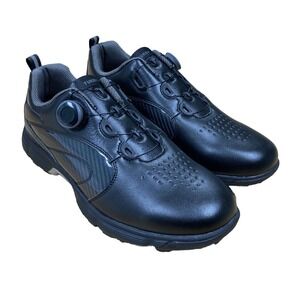 Tukoy Men's Golf Shoes Professional 7 Spikes DIAL Adjustment Sneakers Size 11.5